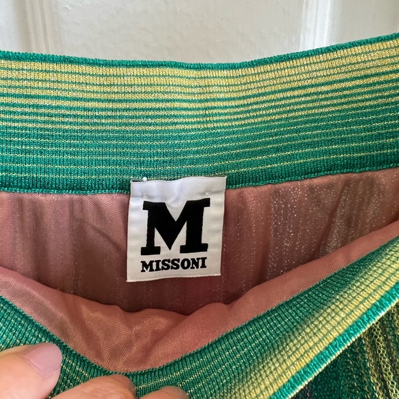 MISSONI multicolored metallic skirt - Picture 4 of 6